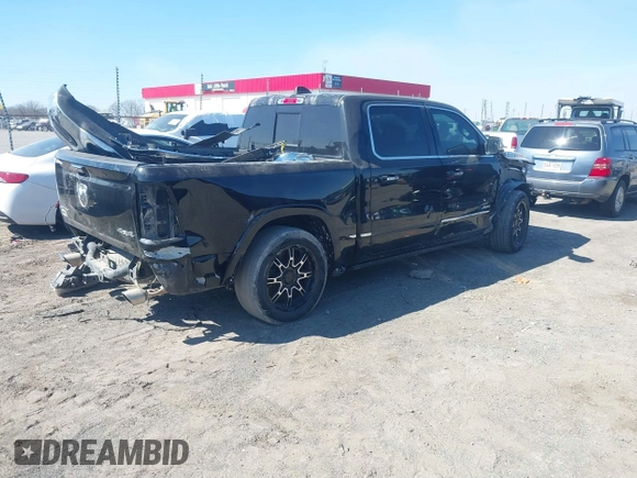 2019 Ram 1500 Limited with VIN 1C6SRFHT7KN861608, listed as a IAAI auction lot 41683742 with 160,180 mi miles and . Bid and sale history available at DreamBid. Image 4.