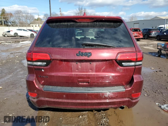 2022 Jeep Grand Cherokee Laredo X z VIN 1C4RJFAG6NC147321, wystawiony jako Copart lot #43585405 z przebiegiem 40 855 mil mil oraz Szkoda całkowita • Salvage title. Historia ofert i sprzedaży dostępna na DreamBid. Obrazek 6.