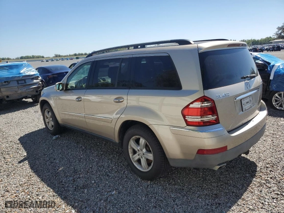 2007 Mercedes-Benz GL-Class with VIN 4JGBF71E47A144080, listed as a Copart auction lot 48615265 with NaN miles and Clean Title. Bid and sale history available at carsss.com. Image 2.