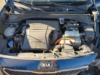 2018 Kia Niro LX with VIN KNDCB3LC0J5177991, listed as a Copart auction lot 47034345 with 52,378 mi miles and Salvage Title. Bid and sale history available at carsss.com. Image 12.