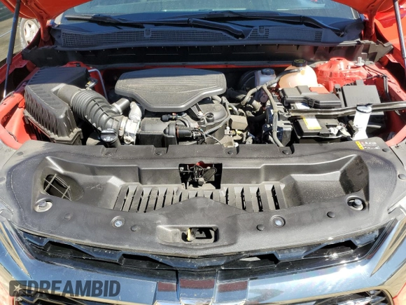 2022 Chevrolet Blazer RS with VIN 3GNKBERS1NS190872, listed as a Copart auction lot 49244535 with 15,574 mi miles and Salvage title. Bid and sale history available at DreamBid. Image 12.