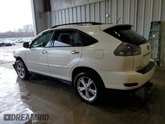 2008 Lexus RX 400h with VIN JTJGW31U082009312, listed as a Copart auction lot 49076565 with 196,778 mi miles and Non Repairable. Bid and sale history available at DreamBid. Image 2.