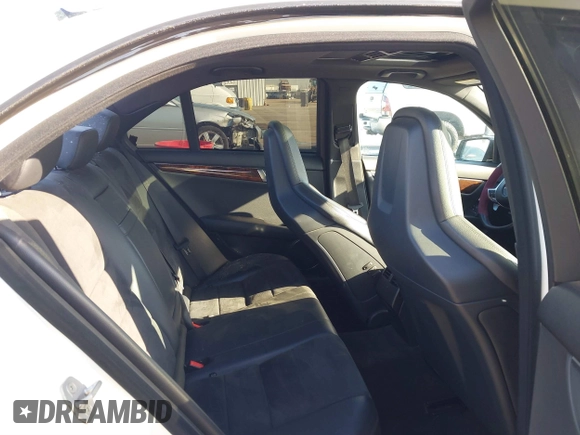 2012 Mercedes-Benz C 63 AMG with VIN WDDGF7HB2CA661318, listed as a IAAI auction lot 41841635 with 125,085 mi miles and . Bid and sale history available at carsss.com. Image 8.