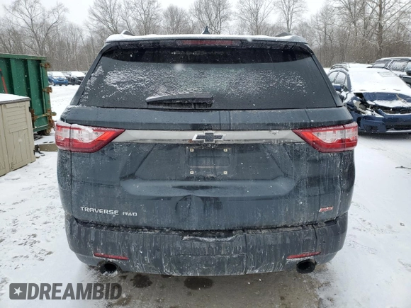 2019 Chevrolet Traverse RS with VIN 1GNEVJKW7KJ305949, listed as a Copart auction lot 45947775 with 172,597 mi miles and Salvage Title. Bid and sale history available at carsss.com. Image 6.