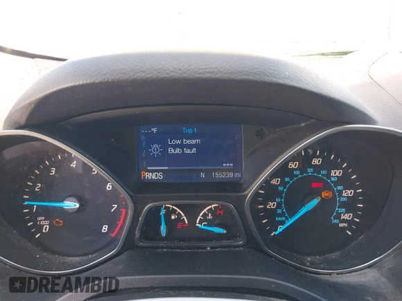 2013 Ford Escape SE with VIN 1FMCU9GX1DUD71994, listed as a IAAI auction lot 41748412 with 155,239 mi miles. Bid and sale history available at carsss.com. Image 7.