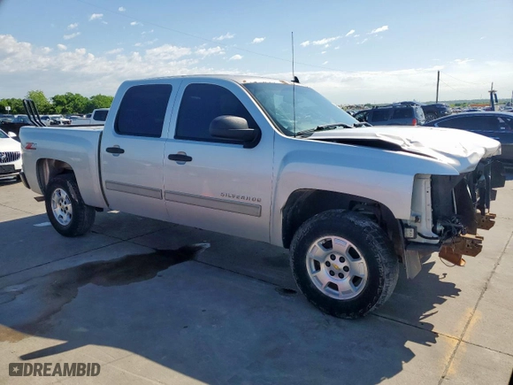 2012 Chevrolet Silverado 1500 LT with VIN 3GCPCSE01CG268792, listed as a Copart auction lot 54063075 with 139,484 mi miles and Salvage Title. Bid and sale history available at carsss.com. Image 4.