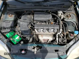 2001 Honda Civic with VIN 1HGEM21211L034052, listed as a Copart auction lot 54021185 with 175,093 mi miles and Clean title. Bid and sale history available at DreamBid. Image 11.