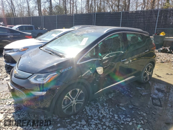 2019 Chevrolet Bolt EV Premier with VIN 1G1FZ6S09K4120772, listed as a Copart auction lot 49359235 with 46,196 mi miles and Salvage title. Bid and sale history available at DreamBid. Image 1.