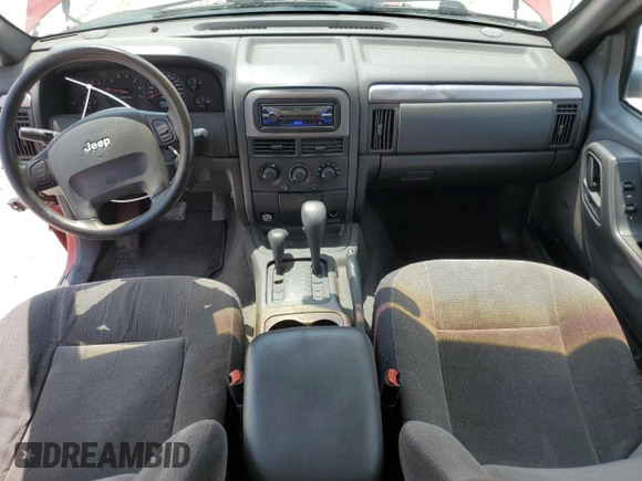 2001 Jeep Grand Cherokee Laredo with VIN 1J4GW48S71C596518, listed as a Copart auction lot 60307805 with 183,787 mi miles and Salvage title. Bid and sale history available at DreamBid. Image 8.