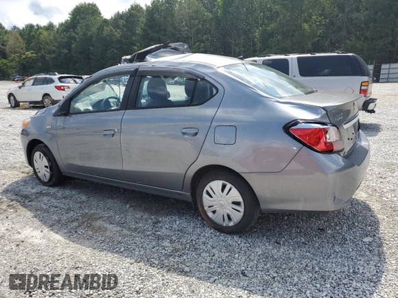 2022 Mitsubishi Mirage ES with VIN ML32FUFJ6NHF09202, listed as a Copart auction lot 60522215 with 29,785 mi miles and Salvage title. Bid and sale history available at DreamBid. Image 2.