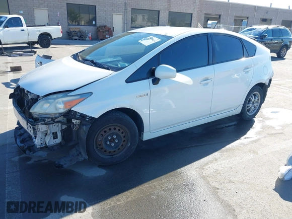 2010 Toyota Prius II with VIN JTDKN3DU6A0187545, listed as a IAAI auction lot 41878414 with 198,980 mi miles and . Bid and sale history available at DreamBid. Image 2.