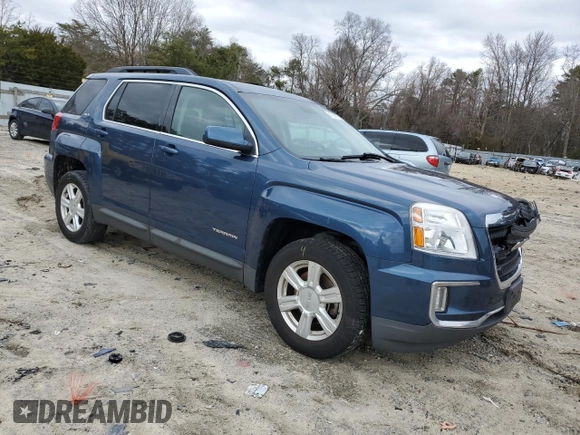 2016 GMC Terrain SLE with VIN 2GKALNEK2G6143993, listed as a Copart auction lot 47938775 with 111,721 mi miles and Salvage Title. Bid and sale history available at carsss.com. Image 4.