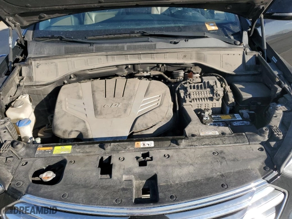 2014 Hyundai Santa Fe Limited with VIN KM8SRDHF2EU086485, listed as a Copart auction lot 52961685 with 120,868 mi miles and Clean Title. Bid and sale history available at carsss.com. Image 12.