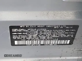 2014 Subaru Crosstrek Touring with VIN JF2GPBKC0EH312164, listed as a IAAI auction lot 42348820 with 214,494 mi miles and . Bid and sale history available at DreamBid. Image 9.