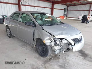 2010 Toyota Corolla with VIN JTDBU4EE2A9107184, listed as a IAAI auction lot 41861299 with 192,519 mi miles. Bid and sale history available at carsss.com. Image 1.