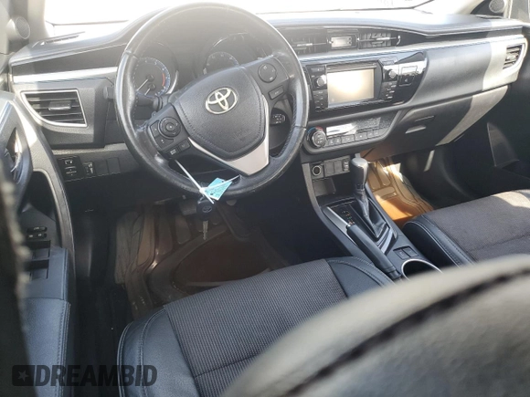 2014 Toyota Corolla L with VIN 2T1BURHE8EC142403, listed as a Copart auction lot 60801845 with Not provided miles and Salvage title. Bid and sale history available at DreamBid. Image 8.