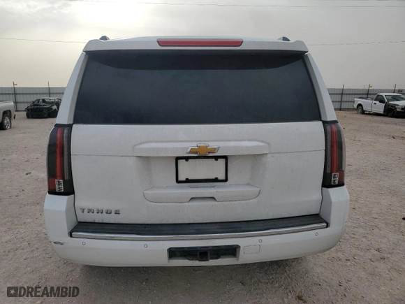2015 Chevrolet Tahoe LTZ with VIN 1GNSCCKC4FR212548, listed as a Copart auction lot 47474915 with 157,527 mi miles and Salvage Title. Bid and sale history available at carsss.com. Image 6.