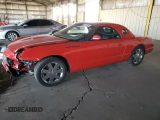 2002 Ford Thunderbird Hardtop Premium with VIN 1FAHP60A52Y117349, listed as a Copart auction lot 87468164 with 135,893 mi miles and Salvage Title. Bid and sale history available at DreamBid. Image 1.