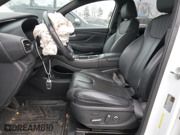 2022 Hyundai Santa Fe Calligraphy with VIN 5NMS54AL8NH394073, listed as a Copart auction lot 42601245 with 26,207 mi miles and Salvage Title. Bid and sale history available at carsss.com. Image 7.