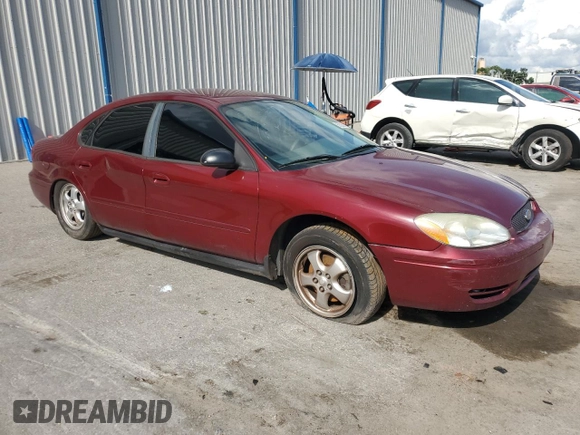 2006 Ford Taurus SE with VIN 1FAFP53U06A133965, listed as a Copart auction lot 60525015 with Not provided miles and Salvage title. Bid and sale history available at DreamBid. Image 4.