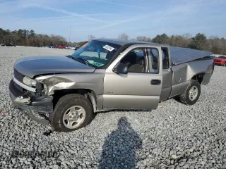 2002 Chevrolet Silverado 1500 LS with VIN 2GCEK19V921275846, listed as a Copart auction lot 85632694 with 204,150 mi miles and Salvage Title. Bid and sale history available at carsss.com. Image 1.