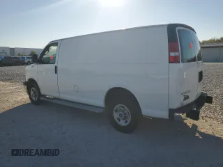 2017 GMC Savana Cargo Van with VIN 1GTW7AFF6H1903640, listed as a Copart auction lot 48371355 with 0 mi miles and Clean Title. Bid and sale history available at carsss.com. Image 2.