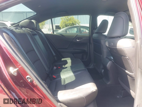 2016 Honda Accord Sport with VIN 1HGCR2F51GA040210, listed as a IAAI auction lot 42153225 with 104,615 mi miles and . Bid and sale history available at DreamBid. Image 8.