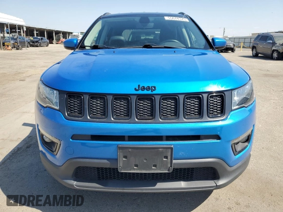 2020 Jeep Compass Latitude with VIN 3C4NJCBB4LT229808, listed as a Copart auction lot 55674375 with 48,892 mi miles and Salvage title. Bid and sale history available at DreamBid. Image 5.