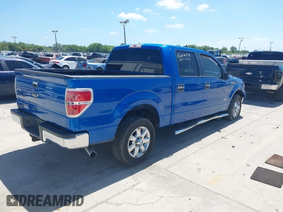 2014 Ford F-150 XL with VIN 1FTFW1CT7EFA90448, listed as a IAAI auction lot 41956516 with 71,860 mi miles. Bid and sale history available at carsss.com. Image 4.