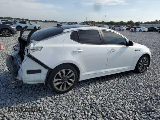 2015 Kia Optima SXL Turbo with VIN 5XXGR4A65FG427518, listed as a Copart auction lot 53642715 with 96,384 mi miles and Salvage Title. Bid and sale history available at DreamBid. Image 3.