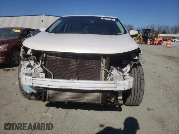 2016 Ford Edge Titanium with VIN 2FMPK4K98GBB23514, listed as a Copart auction lot 46593605 with 165,546 mi miles and Salvage Title. Bid and sale history available at carsss.com. Image 5.