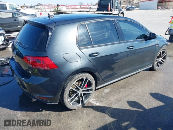 2017 Volkswagen GTI S z VIN 3VW447AU3HM033323, wystawiony jako IAAI lot #41654572 z przebiegiem 114 741 mil mil oraz . Historia ofert i sprzedaży dostępna na DreamBid. Obrazek 4.