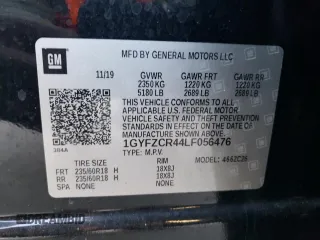 2020 Cadillac XT4 FWD Premium Luxury z VIN 1GYFZCR44LF056476, wystawiony jako Copart lot #43559495 z przebiegiem 51 076 mil mil oraz Szkody całkowita. Historia ofert i sprzedaży dostępna na DreamBid. Obrazek 15.