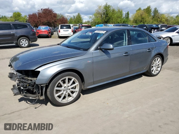 2016 Audi A4 Premium Plus z VIN WAUFFAFLXGN014451, wystawiony jako Copart lot #53848125 z przebiegiem 115 388 mil mil oraz Szkoda całkowita • Salvage title. Historia ofert i sprzedaży dostępna na DreamBid. Obrazek 1.