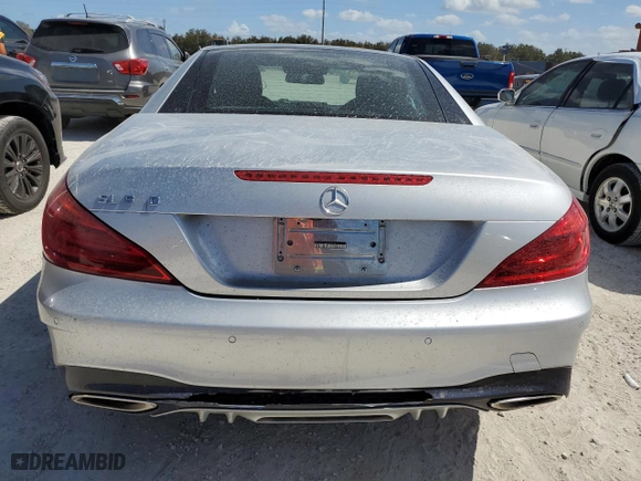 2017 Mercedes-Benz SL with VIN WDDJK7DAXHF044516, listed as a Copart auction lot 75644034 with NaN miles and Salvage Title. Bid and sale history available at carsss.com. Image 6.