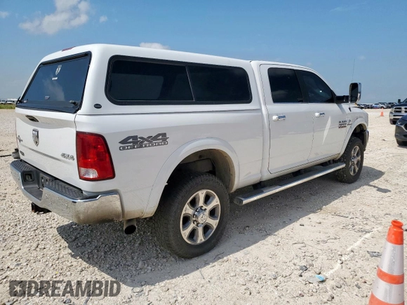 2018 Ram 2500 Big Horn with VIN 3C6UR5DL3JG202327, listed as a Copart auction lot 59423525 with Not provided miles and Salvage title. Bid and sale history available at DreamBid. Image 3.