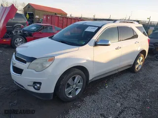 2012 Chevrolet Equinox LTZ with VIN 2GNFLFE50C6264864, listed as a IAAI auction lot 41756887 with 181,942 mi miles. Bid and sale history available at carsss.com. Image 2.