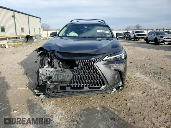 2022 Lexus NX with VIN JTJAGCEZ6N5003825, listed as a Copart auction lot 43038805 with 6,687 mi miles and Salvage Title. Bid and sale history available at carsss.com. Image 11.