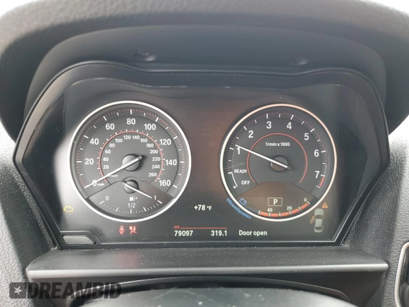 2017 BMW 2 Series 230i xDrive with VIN WBA2H9C39HV642448, listed as a Copart auction lot 66346424 with 79,097 mi miles and Salvage Title. Bid and sale history available at carsss.com. Image 9.