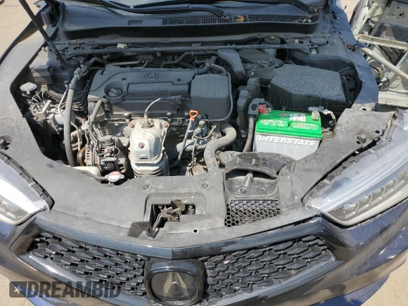 2020 Acura TLX with VIN 19UUB1F39LA002008, listed as a Copart auction lot 60397475 with 78,762 mi miles and Salvage title. Bid and sale history available at DreamBid. Image 11.