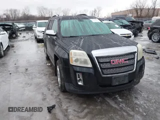 2011 GMC Terrain SLT-2 with VIN 2CTFLXEC6B6284312, listed as a IAAI auction lot 41573723 with 128,999 mi miles. Bid and sale history available at carsss.com. Image 1.