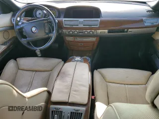 2006 BMW 7 Series 750i with VIN WBAHL83536DT03420, listed as a Copart auction lot 53840445 with Not Provided miles and Salvage Title. Bid and sale history available at carsss.com. Image 8.
