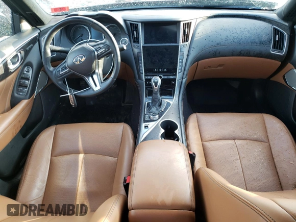 2021 Infiniti Q50 Signature Edition z VIN JN1EV7CRXMM755541, wystawiony jako Copart lot #42777605 z przebiegiem 47 436 mil mil oraz Szkoda całkowita • Salvage title. Historia ofert i sprzedaży dostępna na DreamBid. Obrazek 8.