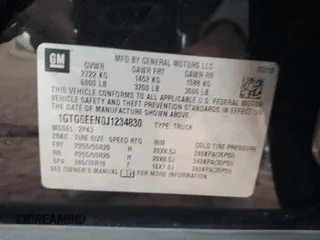 2018 GMC Canyon 4WD Denali with VIN 1GTG6EEN0J1234830, listed as a Copart auction lot 86724124 with 52,227 mi miles and Salvage Title. Bid and sale history available at carsss.com. Image 14.