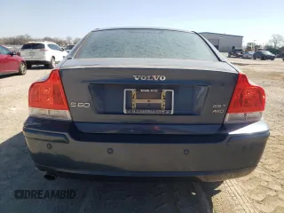2007 Volvo S60 2.5L Turbo with VIN YV1RH592972604284, listed as a Copart auction lot 46664445 with 113,868 mi miles and Salvage Title. Bid and sale history available at carsss.com. Image 6.