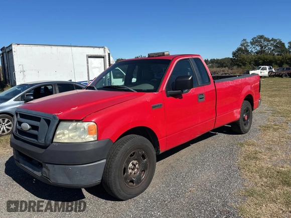 2007 Ford F-150 XL with VIN 1FTRF12W47KB40354, listed as a Copart auction lot 83070514 with 347,761 mi miles and Clean Title. Bid and sale history available at carsss.com. Image 2.