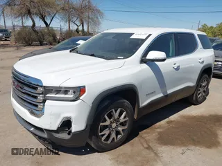 2020 GMC Acadia SLE with VIN 1GKKNKLA1LZ227373, listed as a IAAI auction lot 41852128 with 65,297 mi miles and . Bid and sale history available at carsss.com. Image 17.