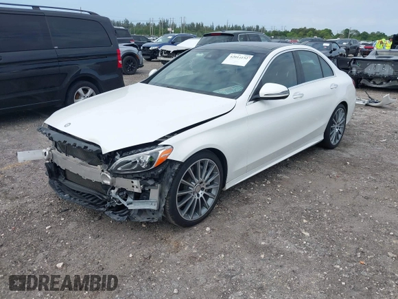 2016 Mercedes-Benz C 300 with VIN 55SWF4JB5GU131922, listed as a IAAI auction lot 42014152 with 52,041 mi miles and . Bid and sale history available at carsss.com. Image 18.