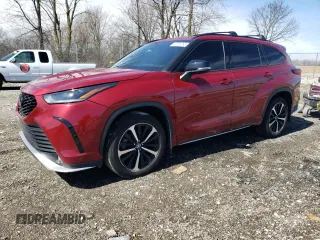 2022 Toyota Highlander XSE z VIN 5TDJZRBH9NS212921, wystawiony jako Copart lot #49280265 z przebiegiem 77 160 mil mil oraz Szkoda całkowita • Salvage title. Historia ofert i sprzedaży dostępna na DreamBid. Obrazek 1.