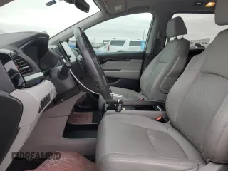 2019 Honda Odyssey Elite with VIN 5FNRL6H93KB000017, listed as a Copart auction lot 45042005 with 93,599 mi miles and Salvage Title. Bid and sale history available at DreamBid. Image 7.